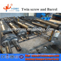 Twin Screw And Barrel Bimetallic PVC PIPE Conical Twin Screw Barrel Extruder Screw Barrel For Machines Plastic